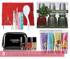 Manicure, Pedicure, and Nail Polish Gift Sets For Holiday 2010