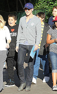 Pictures of Ryan Gosling at Disneyland on his 30th Birthday