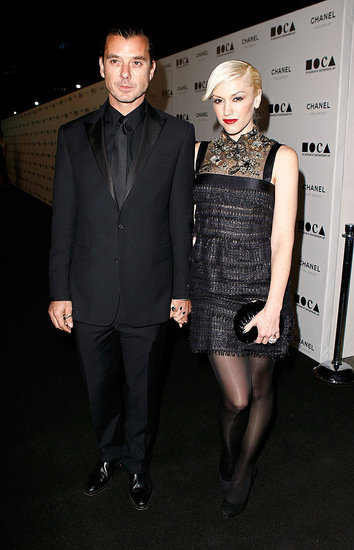 Gwen Stefani, with arm candy Gavin Rossdale, showed off her stems in an embellished Chanel mini.
Gwen Stefani, with arm candy Gavin Rossdale, showed off her stems in an embellished Chanel mini.