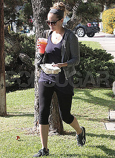 Pictures of Lauren Conrad Wearing Workout Clothes in LA