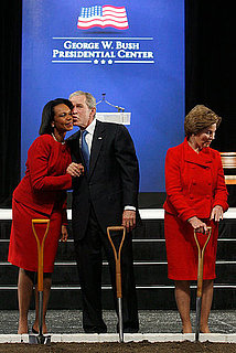 Pictures From George W. Bush Presidential Center Groundbreaking