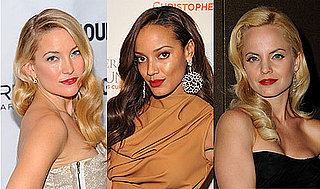 Pictures of Celebrities Wearing Veronica Lake Hairstyles and Red Lips 2010-11-19 14:01:58