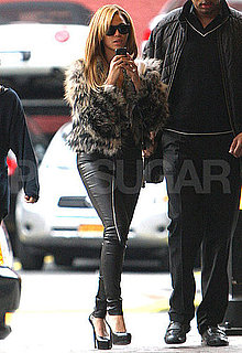 Pictures of Beyonce Knowles Heading to a Photo Shoot in NYC