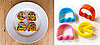 Photos of the Pac-Man Cookie Cutters
