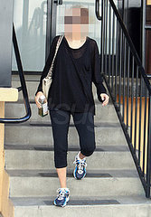 Celebrity Leaving Gym With Chlorophyll H2O Drink From Pressed Juicery Celebrity Leaving Gym With Chlorophyll H2O Drink From Pressed Juicery