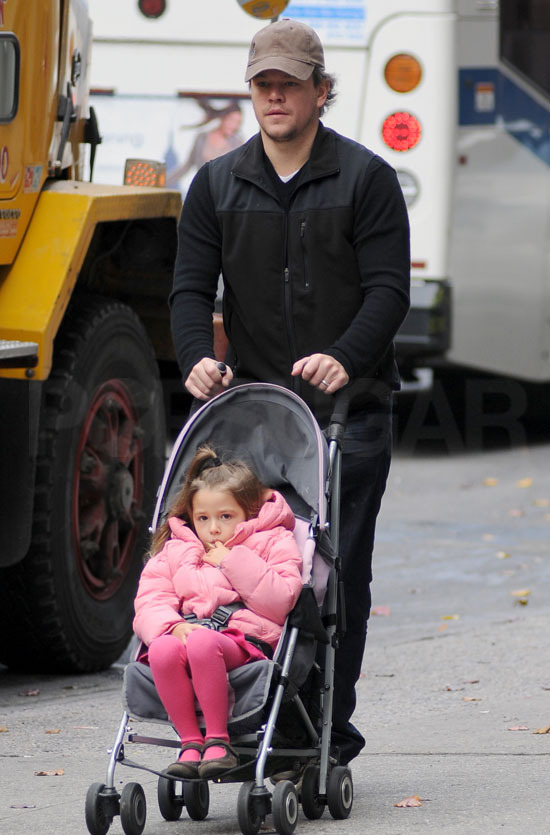 Pictures of Matt Damon and Isabella Pictures of Matt Damon and Isabella