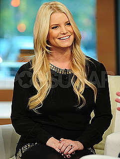 Pictures of Jessica Simpson in New York on Early Show