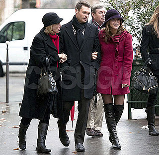 Pictures of Julianne Hough and Ryan Seacrest Vacationing in Paris