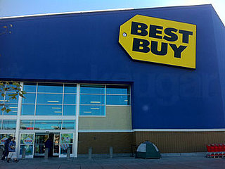 First Black Friday Camper Outside Best Buy