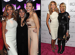 Beyonce Knowles and Blake Lively at Lorraine Schwartz's Jewellery Collection Launch