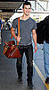 Pictures of Tyalor Lautner at LAX