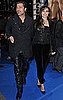Pictures of Brad Pitt and Angelina Jolie at Megamind Premiere in Paris