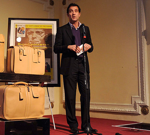 Pictures of Clive Owen at a Tod's Event in London