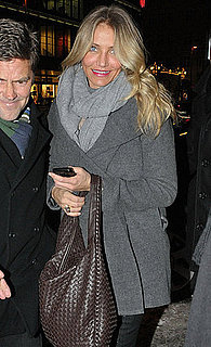 Pictures of Cameron Diaz Out to Dinner in Berlin