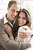 Prince William and Kate Middleton Mario Testino Engagement Picture