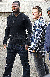 Pictures of Ryan Phillippe and 50 Cent on the Set of Set Up