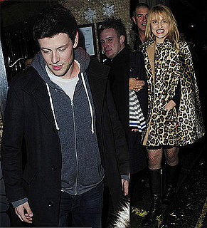 Pictures of Glee Cast at Mahiki in London, and Video of Performance on The X Factor