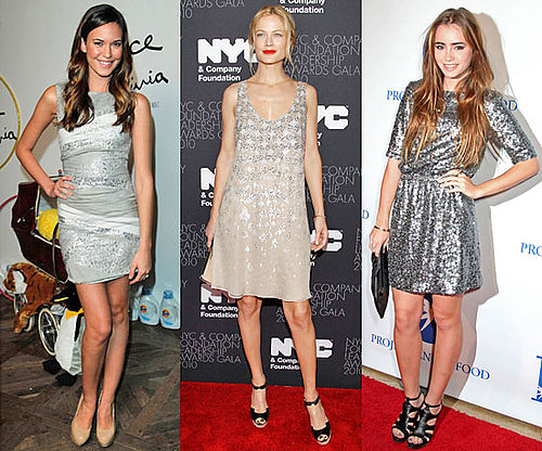 Pictures of Celebrities in Holiday Dresses