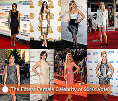 Fittest Female Celebrity of 2010