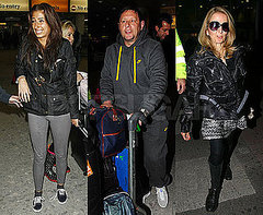 Pictures of I'm A Celebrity 2010 Contestants Returning Home Including Stacey Solomon, Shaun Ryder, Gillian McKeith