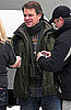 Pictures of Matt Damon Filming Contagion