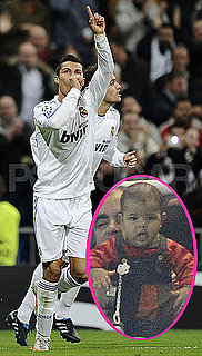 Pictures of Cristiano Ronaldo's Baby Son Cristiano Ronaldo Jr. in Madrid