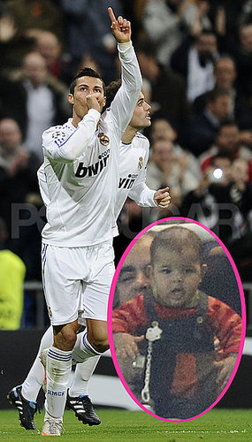 Pictures of Cristiano Ronaldo's Baby Son Cristiano Ronaldo Jr. in Madrid