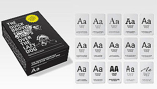 Typography Memory Game