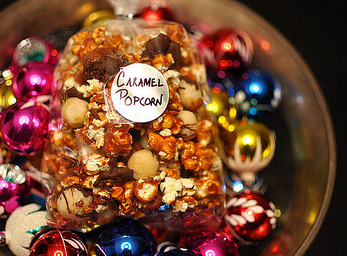 Chocolate Caramel Popcorn With Macadamia Nuts Chocolate Caramel Popcorn With Macadamia Nuts