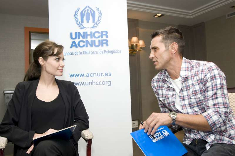 Pictures of Angelina Jolie in Spain Celebrating the UNHCR's 60th Anniversary 2010-12-17 10:58:00 Pictures of Angelina Jolie in Spain Celebrating the UNHCR's 60th Anniversary 2010-12-17 10:58:00