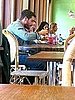 Pictures of Jake Gyllenhaal Eating Lunch at M Cafe in Los Angeles