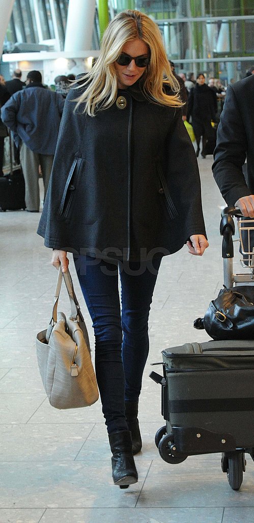 Sienna Miller Heads Home to London to Wrap Up Her Big Year Sienna Miller Heads Home to London to Wrap Up Her Big Year