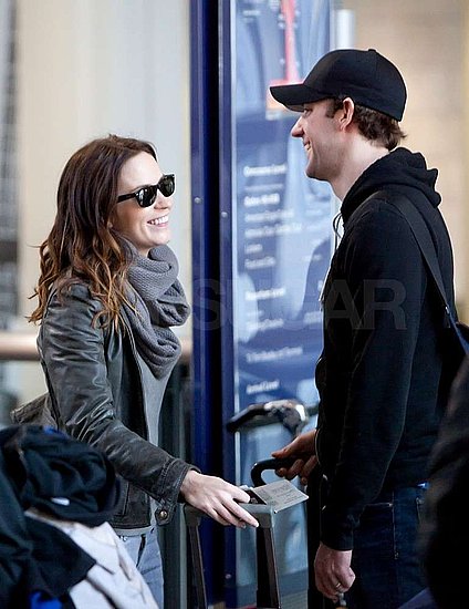 Emily Blunt and John Krasinski Set Their Sights on Boston For a White Christmas Emily Blunt and John Krasinski Set Their Sights on Boston For a White Christmas
