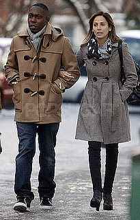 Pictures of Dizzee Rascal and Natalie Imbruglia Arm in Arm in London