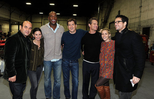 Pictures of the Cougar Town Cast and Crew Holiday Party 2010-12-22 16:04:00