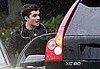 Pictures of Orlando Bloom Chatting With Another Driver in LA