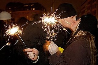 New Year's Eve Midnight Kiss