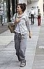 Pictures of Katie Holmes Arriving at the Gym in LA Wearing All Gray