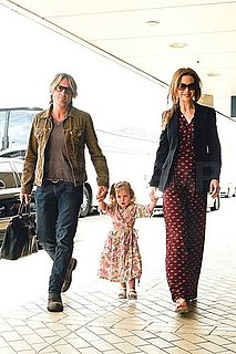 Pictures of Nicole Kidman and Keith Urban Leaving Sydney With Daughter Sunday