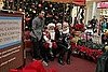 Pictures of Gwen Stefani, Gavin Rossdale, Kingston Rossdale, and Zuma Rossdale Visiting Santa
