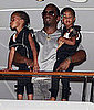 Pictures of Kim Porter in a Bikini in St Barts With Diddy and Their Twins