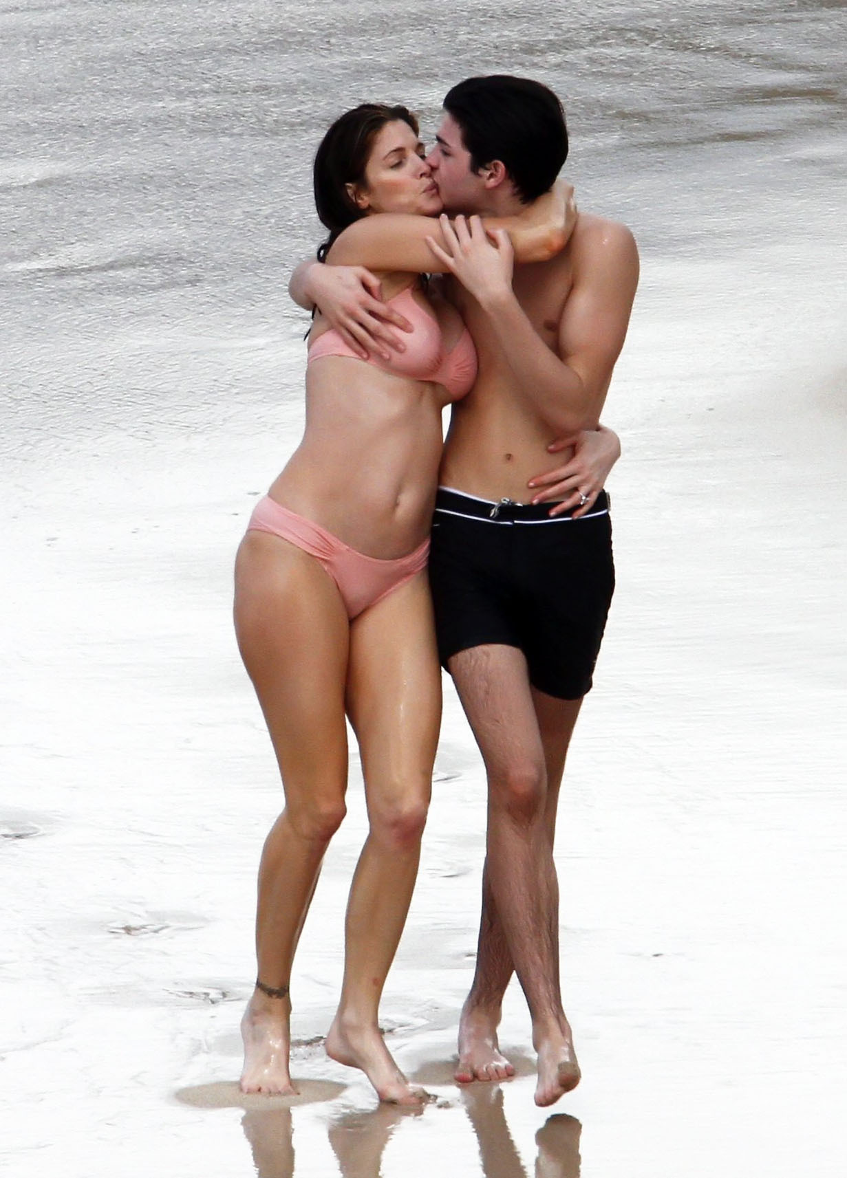 Stephanie Seymour Shows Off Her Bikini Curves, Model Poses, and Beautiful Family in St. Barts Stephanie Seymour Shows Off Her Bikini Curves, Model Poses, and Beautiful Family in St. Barts