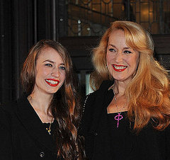 Jerry Hall and Lizzy Jagger Open the Harrods Sale 2010 Jerry Hall and Lizzy Jagger Open the Harrods Sale 2010