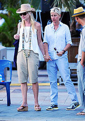 Pictures of Ellen DeGeneres and Portia de Rossi on Vacation in St. Barts Pictures of Ellen DeGeneres and Portia de Rossi on Vacation in St. Barts