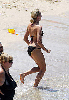 Pictures of Naomi Watts in a Bikini With Shirtless Liev Schreiber and at Friend's Wedding