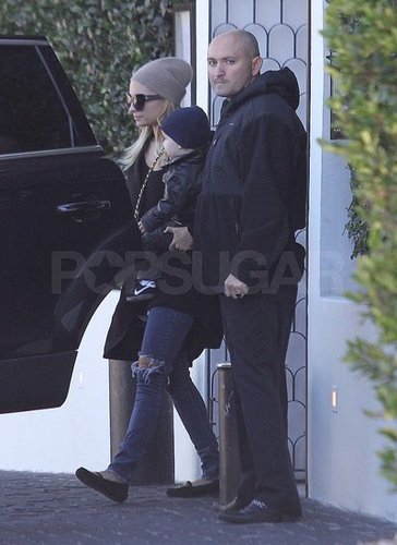 Pictures of Nicole Richie and Joel Madden With Sparrow in LA