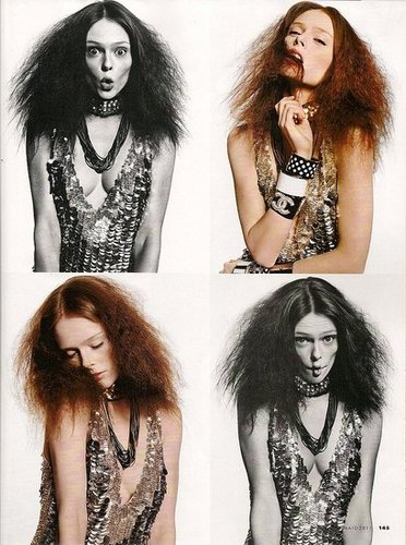 Pictures of Coco Rocha in Elle Italia January 2011