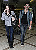 Pictures of Ashley Greene and Joe Jonas Travelling Between LA and Florida