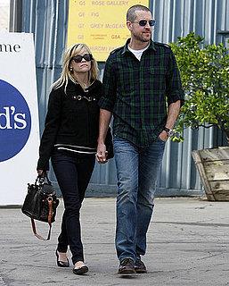Pictures of Reese Witherspoon Leaving Church in LA With Jim Toth