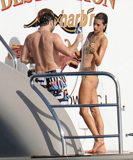 Pictures of Alessandra Ambrossio in a Bikini on the Beach in St. Barts Pictures of Alessandra Ambrossio in a Bikini on the Beach in St. Barts